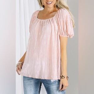 Ruthiegrace- Puff Sleeve Blouse